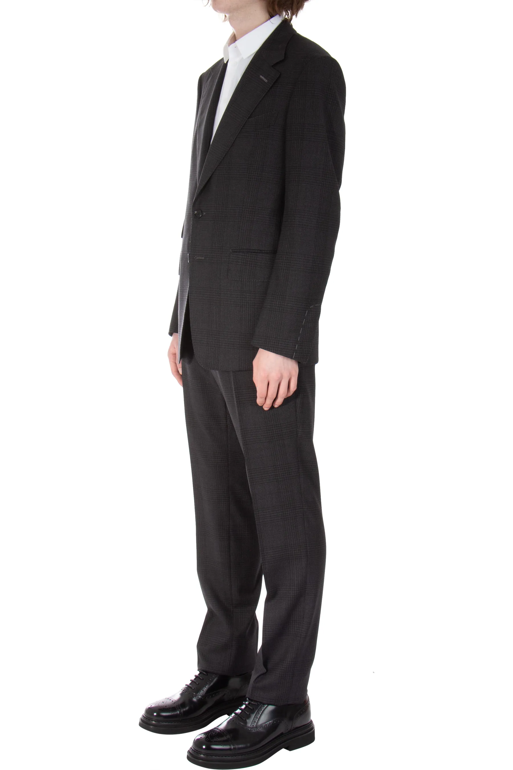 TOM FORD Checked Wool Suit Shelton  