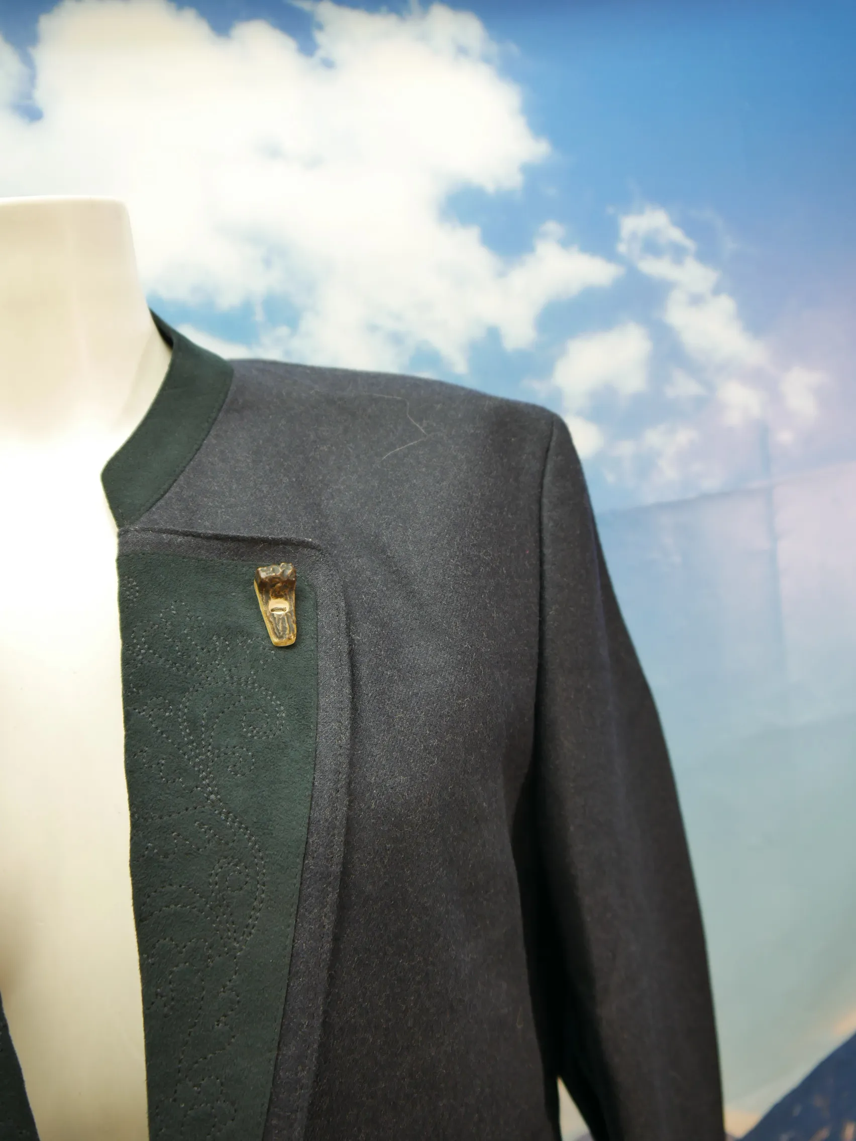 Traunsee Trachten Janker wunderschön klassische Trachtenjacke Jacke Gr.25/50