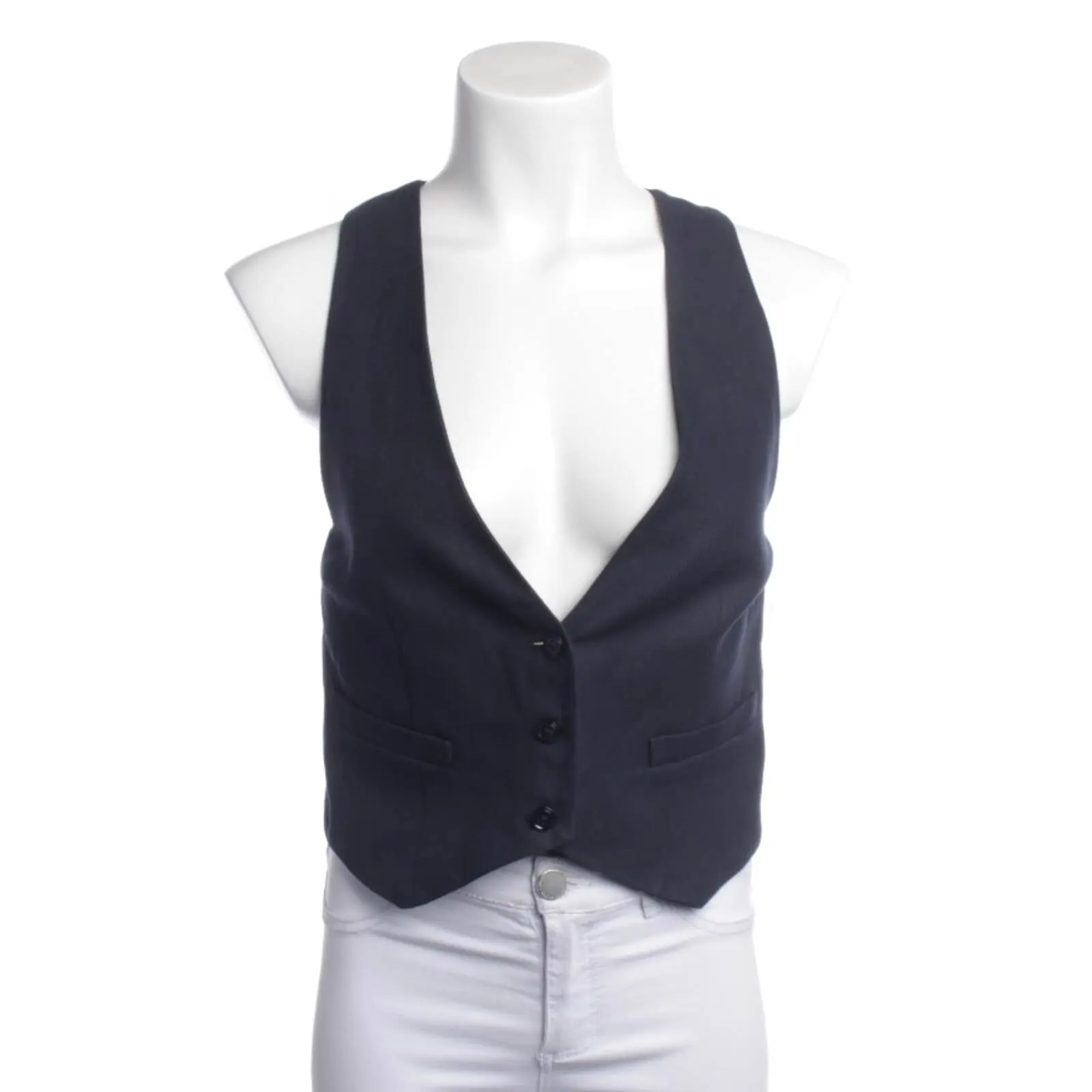 Weste 34 Blau