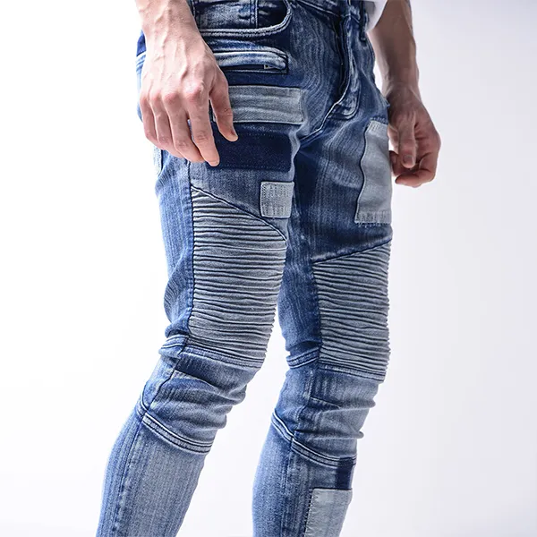 Zerrissene Skinny-Fit-Jeans aus Stretch-Denim für Herren